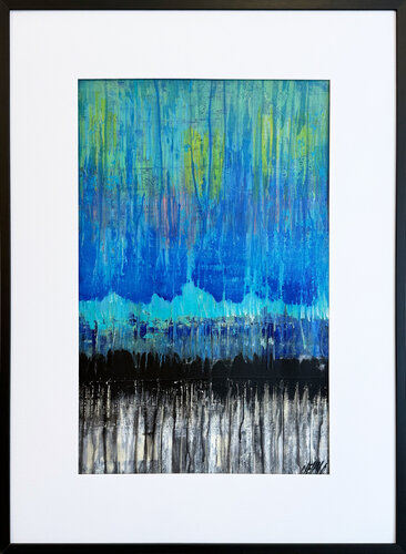 LumIère à l'horizon... III  (ATMOSPHÈRE 2025) von Olivier Messas, Werk auf Papier kaufen auf Singulart