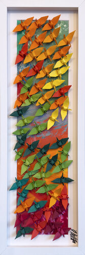 Souffle d'espérance... (ORIGAMI 2025) di Olivier Messas, Opera su carta in vendita su Singulart