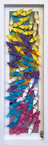 Symphonie suspendue... (ORIGAMI 2025) von Olivier Messas, Werk auf Papier kaufen auf Singulart
