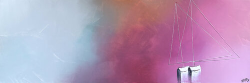 Vers la lumière... (ESPRIT VOILE 2025) von Olivier Messas, Malerei kaufen auf Singulart