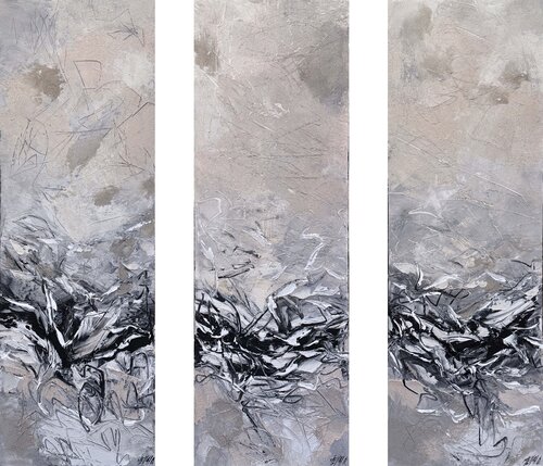 Un ciel de liberté… (PAYSAGE ABSTRAIT 2026) von Olivier Messas, Malerei kaufen auf Singulart