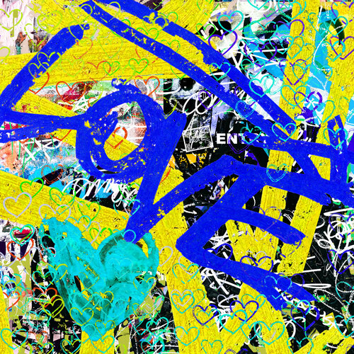 LOVE IN BLUE... (STREET 2026) von Olivier Messas, Fotografie kaufen auf Singulart