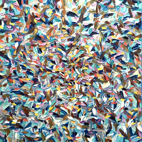 Un grain de folie « Expression libre 2019 » di Olivier Messas, Pittura in vendita su Singulart