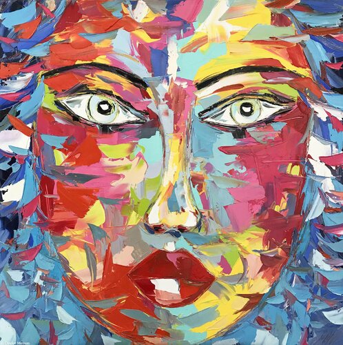 ZORA “Portrait 13” (2019) di Olivier Messas, Pittura in vendita su Singulart