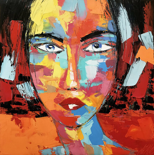 FRIDA “Portrait 014” (2019) di Olivier Messas, Pittura in vendita su Singulart