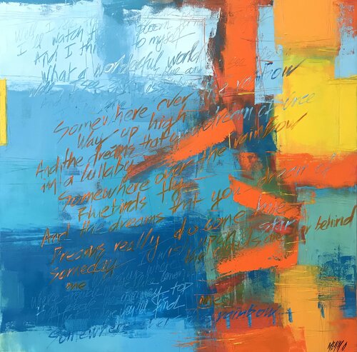 SOMEWHERE OVER THE RAINBOW « Géométrie nomade 2018 » Olivier Messas