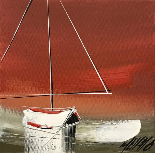 Le voilier du crépuscule... (2020) Olivier Messas