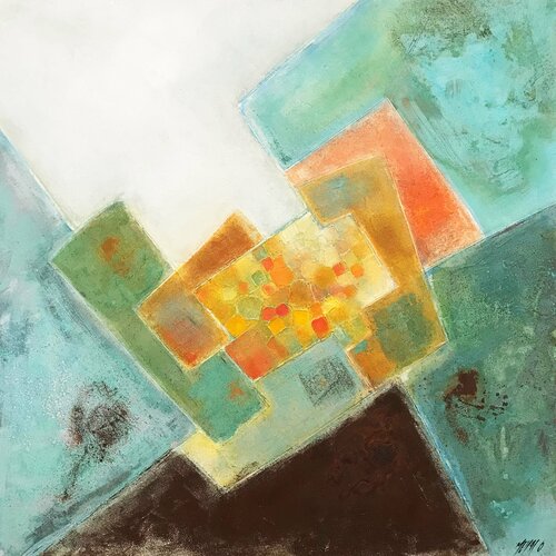 ALASKA...II "GÉOMÉTRIE NOMADE 2016" van Olivier Messas, Schilderij te koop op Singulart