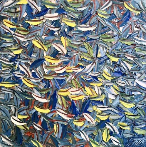 Renouveau... (Expression libre 2020) by Olivier Messas, Painting for Sale on Singulart