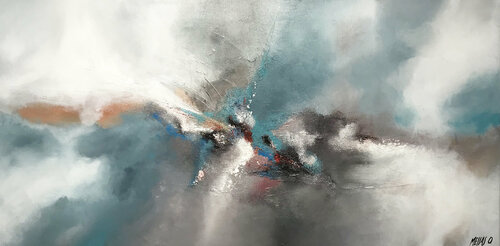 La tête dans les nauges... (2013) di Olivier Messas, Pittura in vendita su Singulart