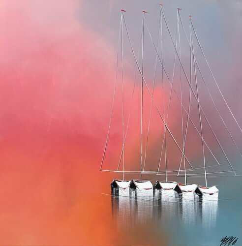 Toujours ensemble... (2020) di Olivier Messas, Pittura in vendita su Singulart