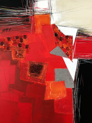 PÉKIN | BEIJING  « Géométrie nomade 2018 » van Olivier Messas, Schilderij te koop op Singulart