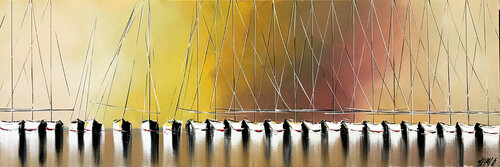 Été indien... (Esprit voile 2018) von Olivier Messas, Malerei kaufen auf Singulart