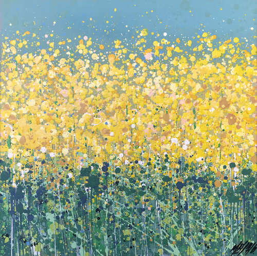 Champs de Colza... (2020) van Olivier Messas, Schilderij te koop op Singulart