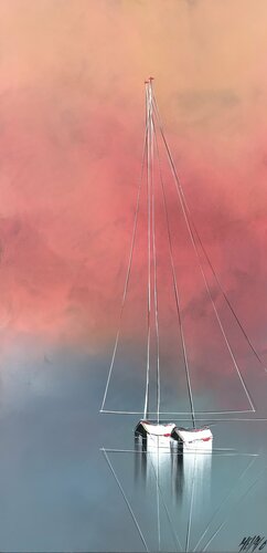 Mer d’huile... (2020) van Olivier Messas, Schilderij te koop op Singulart