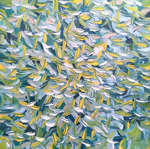 Nouveau souffle... (Expression libre 2020) van Olivier Messas, Schilderij te koop op Singulart