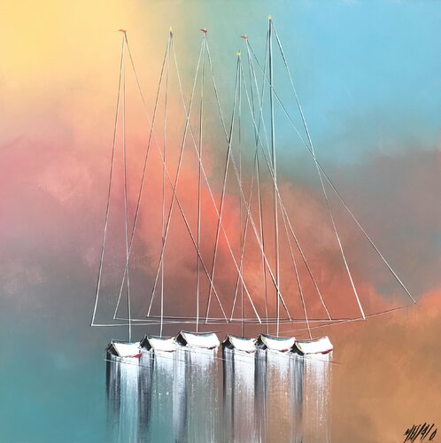 À l’unisson... (2020) van Olivier Messas, Schilderij te koop op Singulart