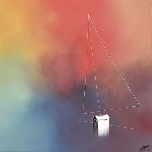 Toute la vie devant soi... (2020) van Olivier Messas, Schilderij te koop op Singulart