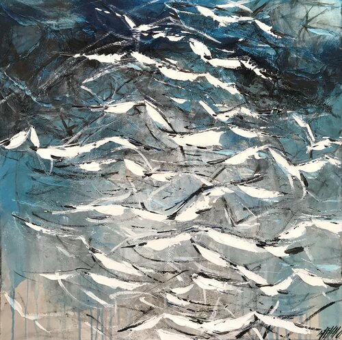 La grande envolée... (2020) van Olivier Messas, Schilderij te koop op Singulart