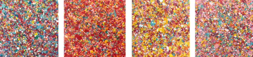 La vie est un carnaval... I - II - III - IV (2020) van Olivier Messas, Schilderij te koop op Singulart