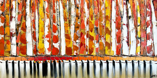 Lumière de voile... (Esprit voile 2017) van Olivier Messas, Schilderij te koop op Singulart