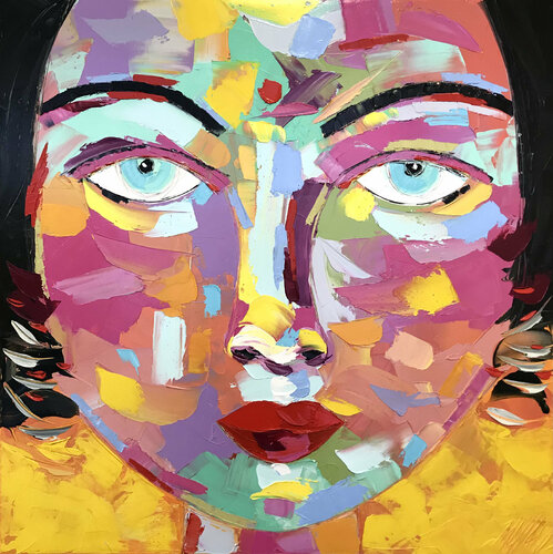 INDIRA “Portrait 023” (2020) von Olivier Messas, Malerei kaufen auf Singulart