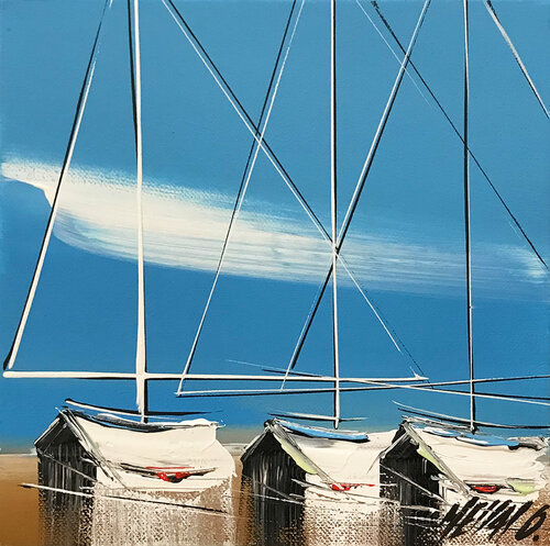 Jamais deux sans trois... (2020) von Olivier Messas, Malerei kaufen auf Singulart