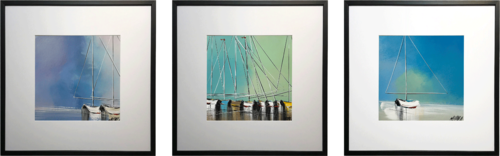 Composition "Esprit voile I" | Composition "Sailing Spirit 1" Olivier Messas