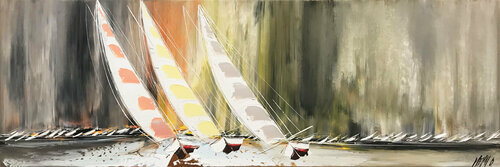 Contre vent et marée... (2020) by Olivier Messas, 회화 for Sale on Singulart