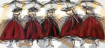 Les danseuses rouges... (2020) Olivier Messas