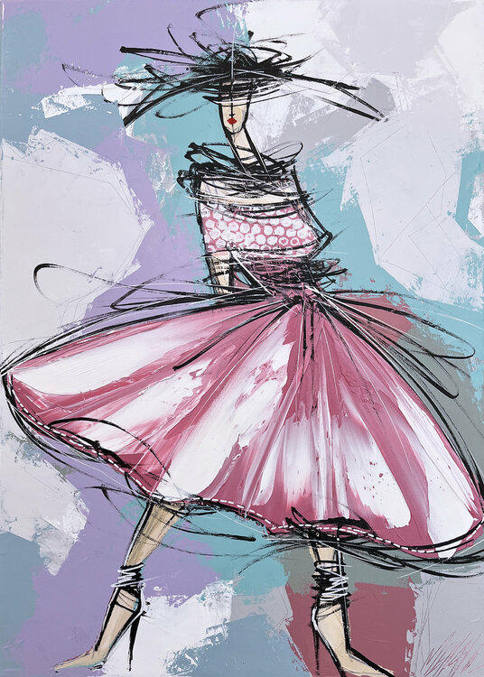 La fille rose bonbon... (2022) Olivier Messas