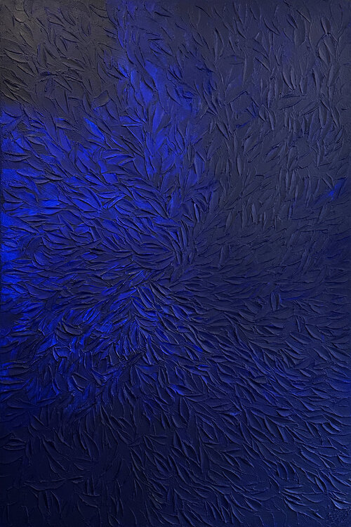 Vibration bleue... (Expression libre 2023) Olivier Messas