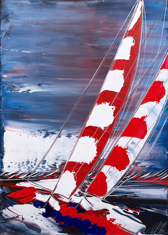 Duo en mer... (ESPRIT VOILE 2023) Olivier Messas