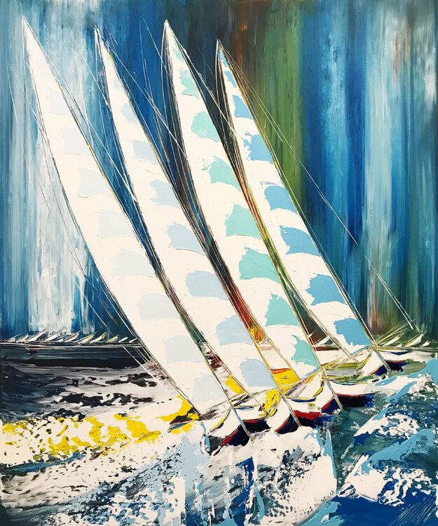 Le temps des régates... (Esprit voile 2020) Olivier Messas