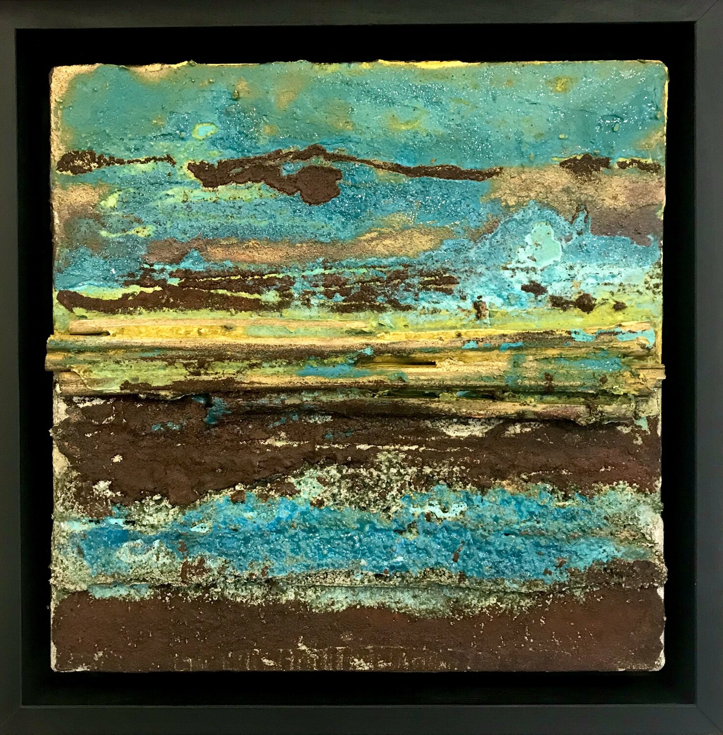 De rouille et d’oxydation... 003/5 (ATMOSPHÈRE 2017) Olivier Messas Dipinto originale in vendita