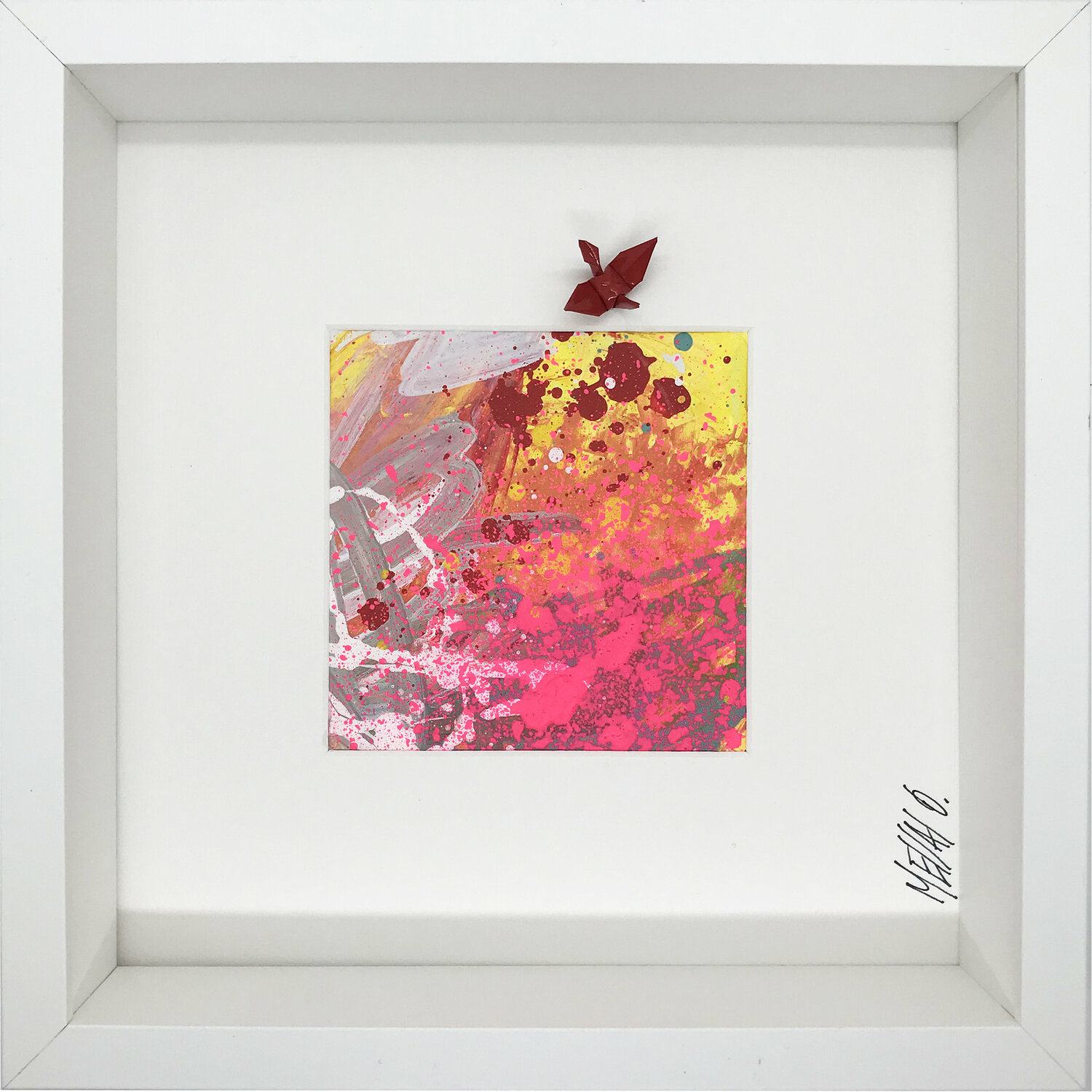 L'oiseau rouge... (ORIGAMI 2021) Olivier Messas