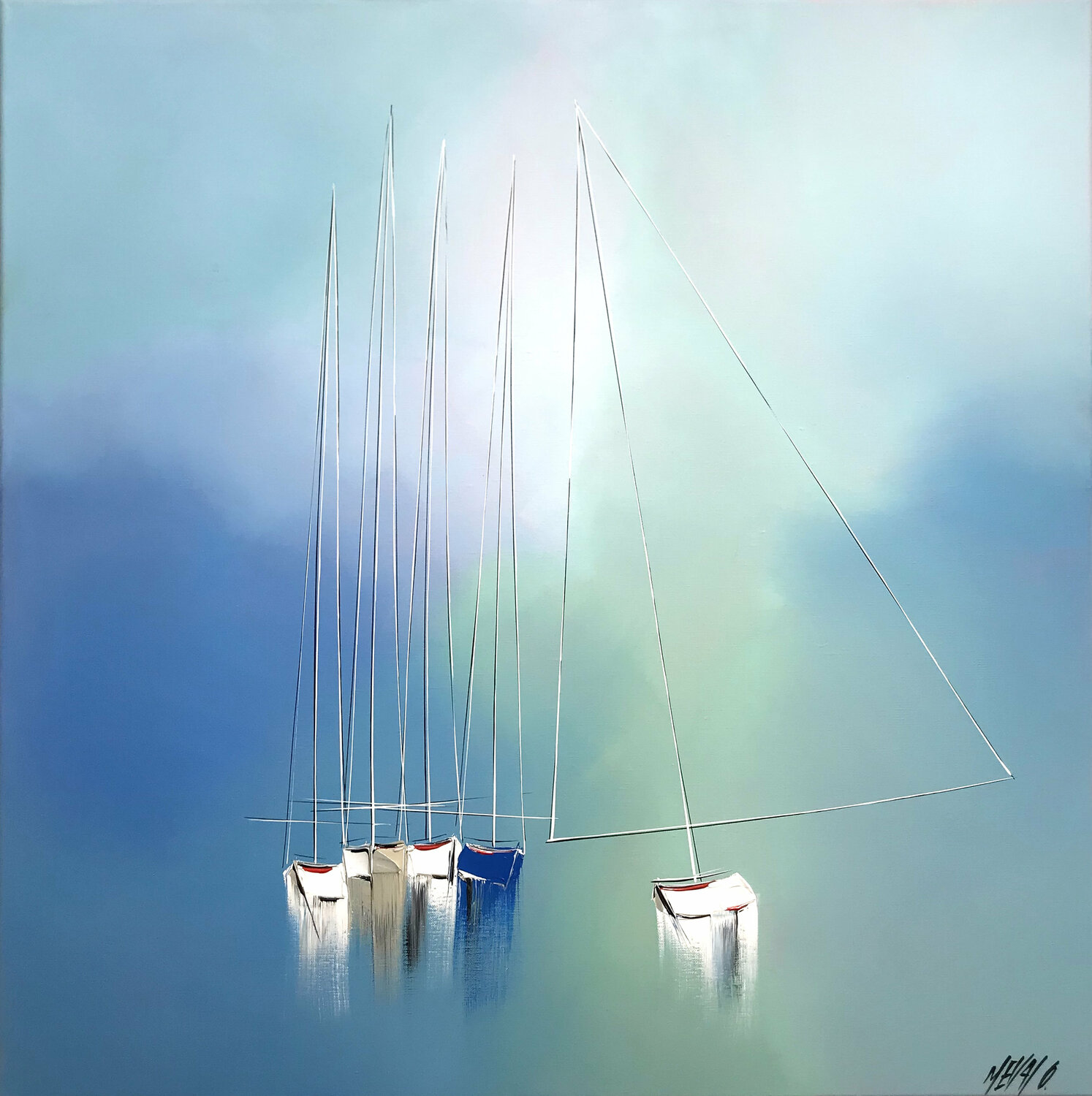 Les retrouvailles... (Esprit voile 2021) Olivier Messas