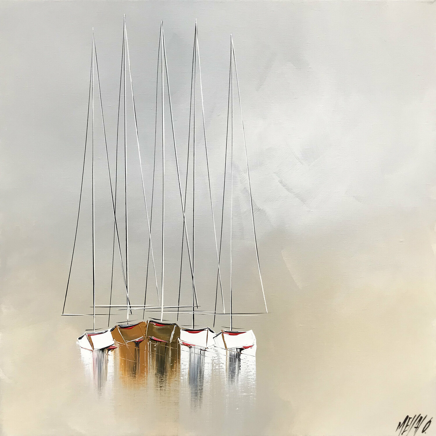 A marée basse.. (Esprit voile 2021) Olivier Messas