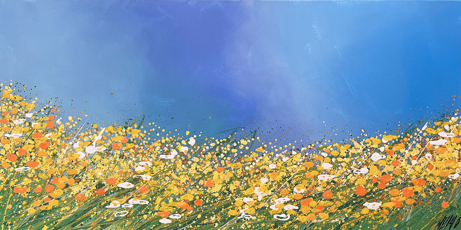 Couleurs d'été...  (SOUVENIRS DU SUD 2022) Olivier Messas Peinture originale à vendre