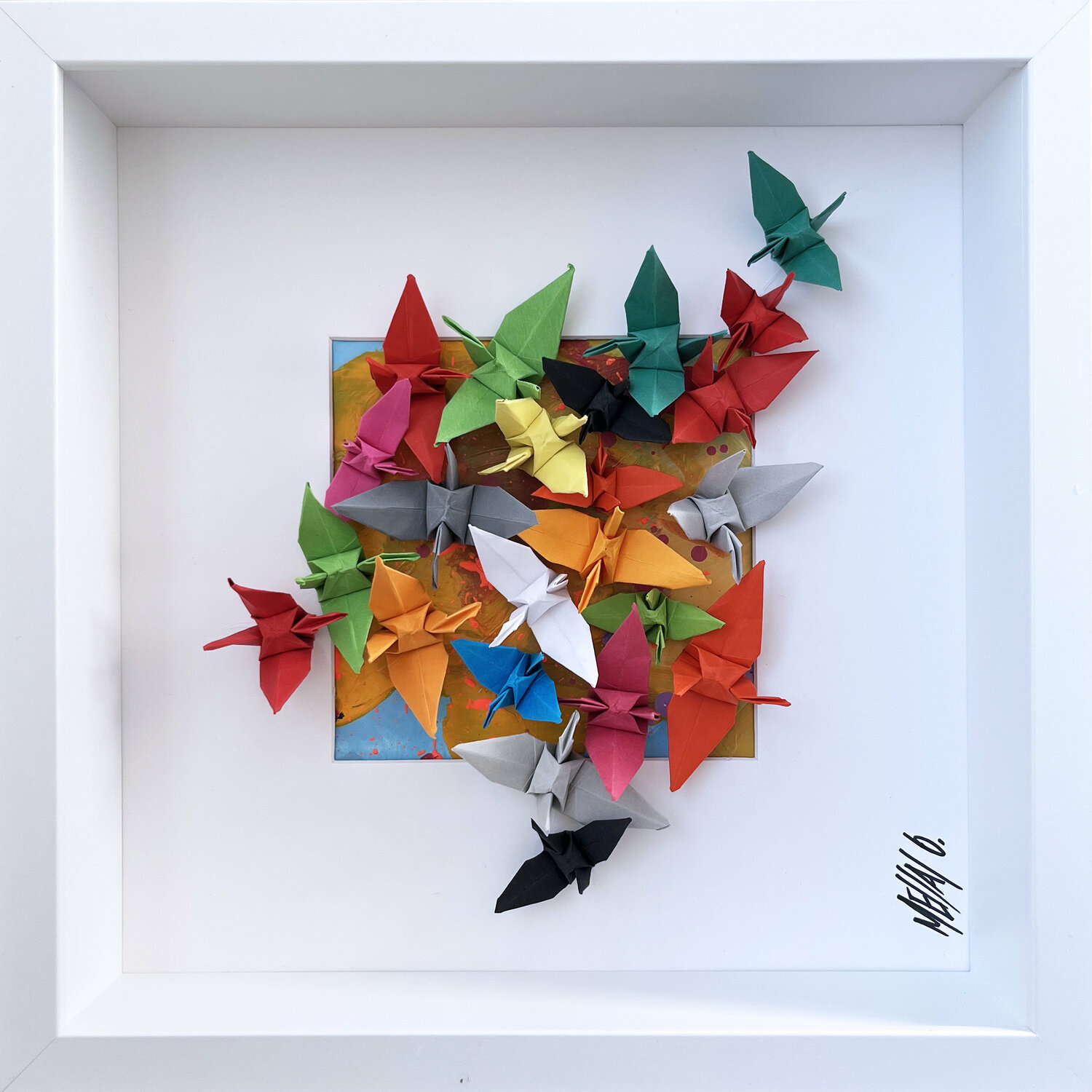 Les uns avec les autres... (ORIGAMI 2022) Olivier Messas Opera su carta in vendita