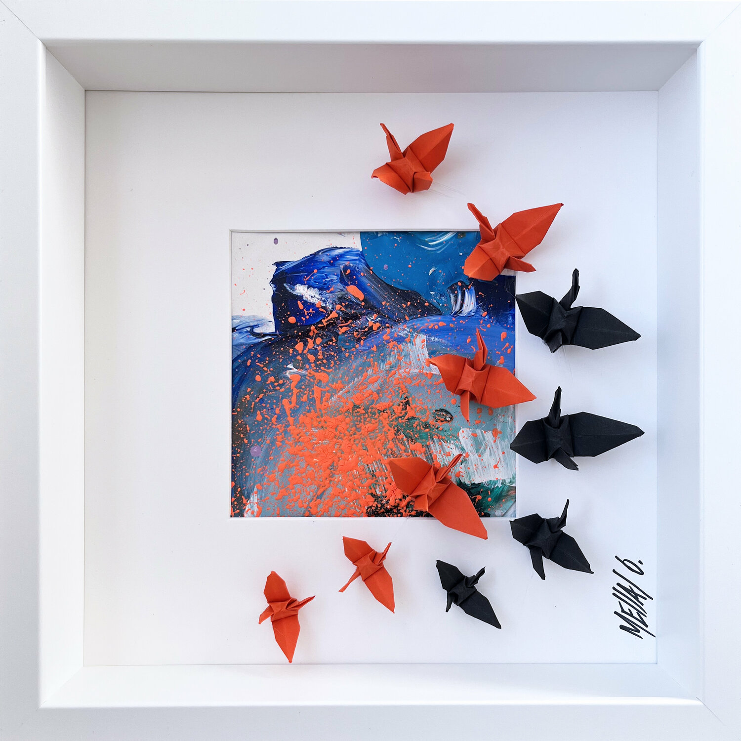 Nouveau départ... IV (ORIGAMI 2022) Olivier Messas Werk auf Papier zu verkaufen