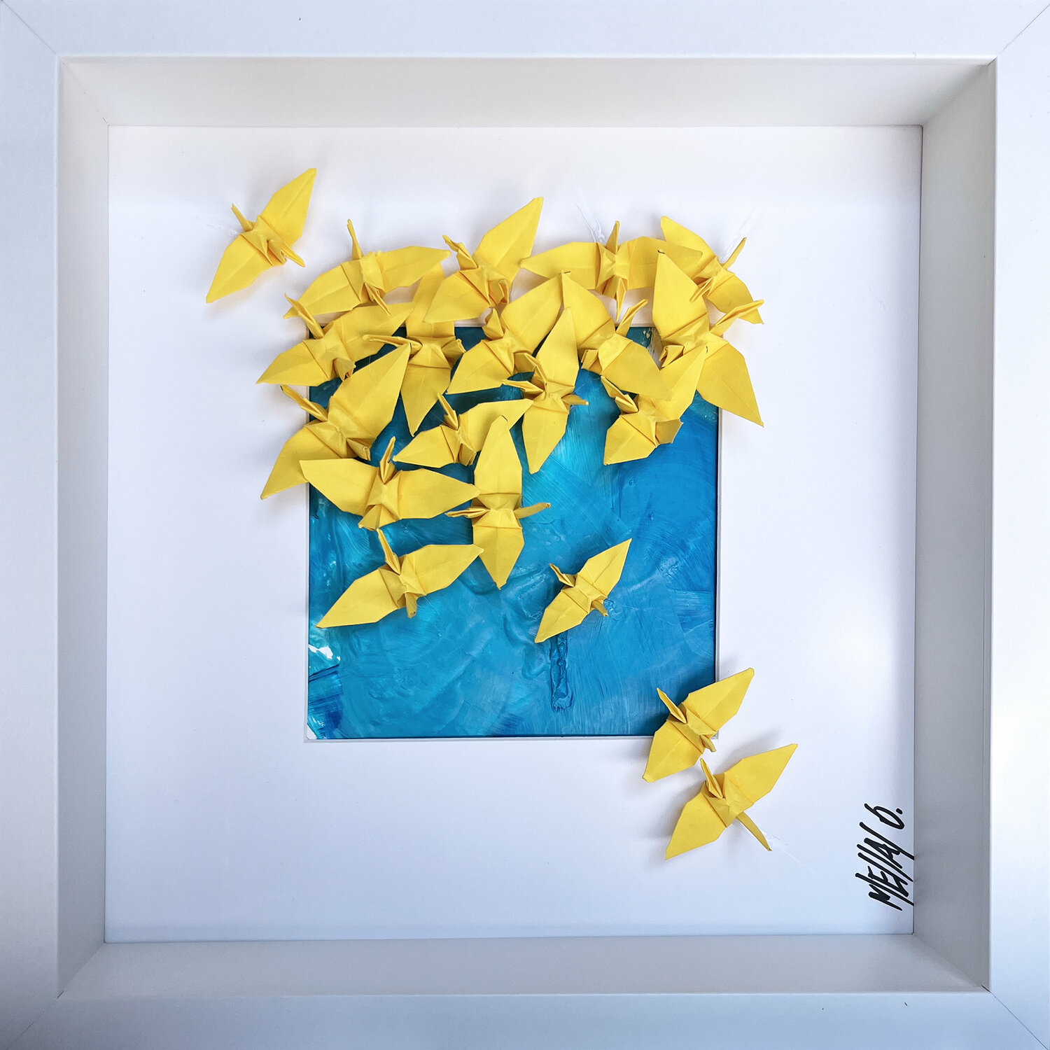 Jour de lumière... (ORIGAMI 2022) Olivier Messas Œuvre sur papier à vendre