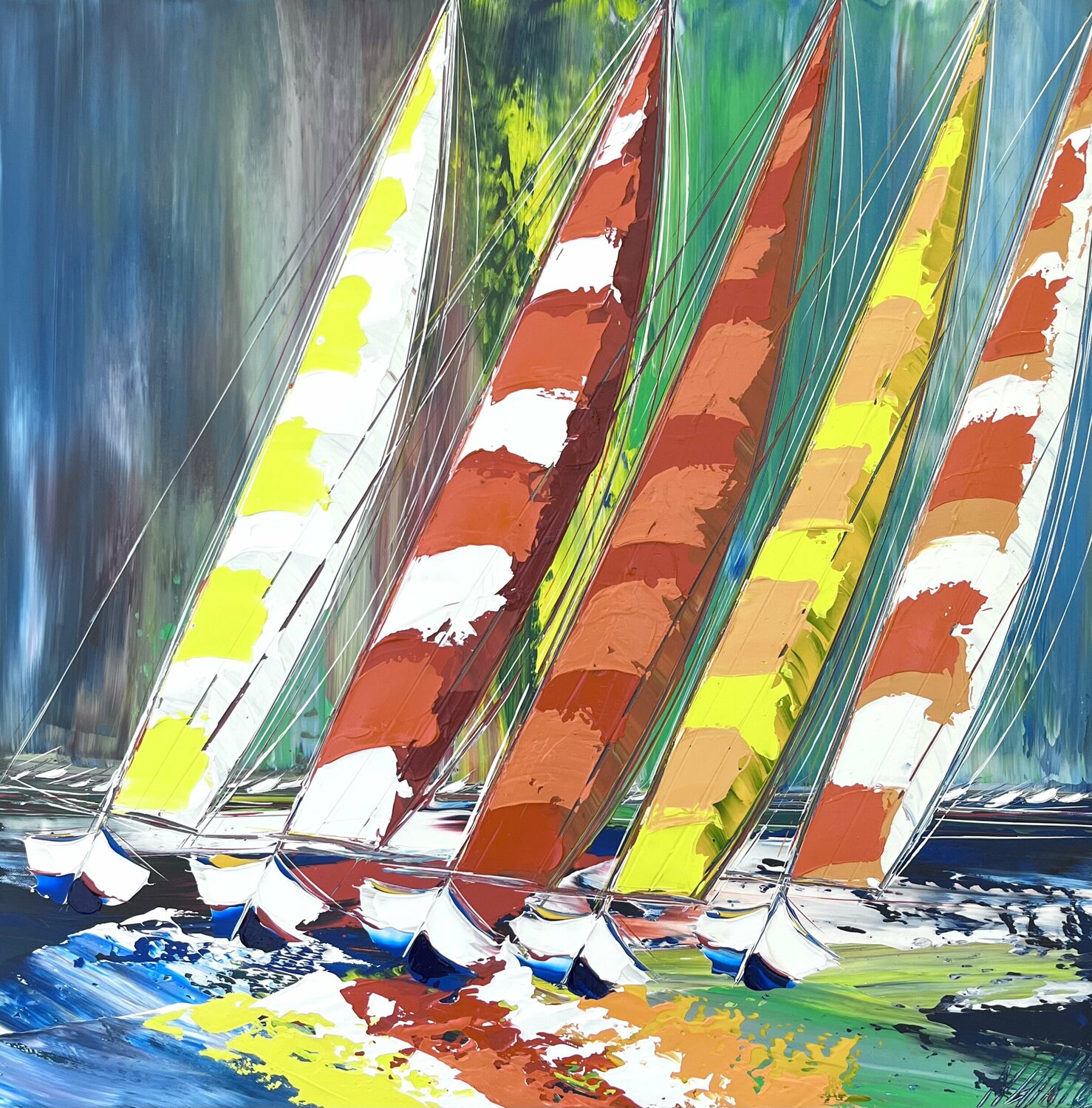 Couleurs de voile... (Esprit voile 2022) Olivier Messas