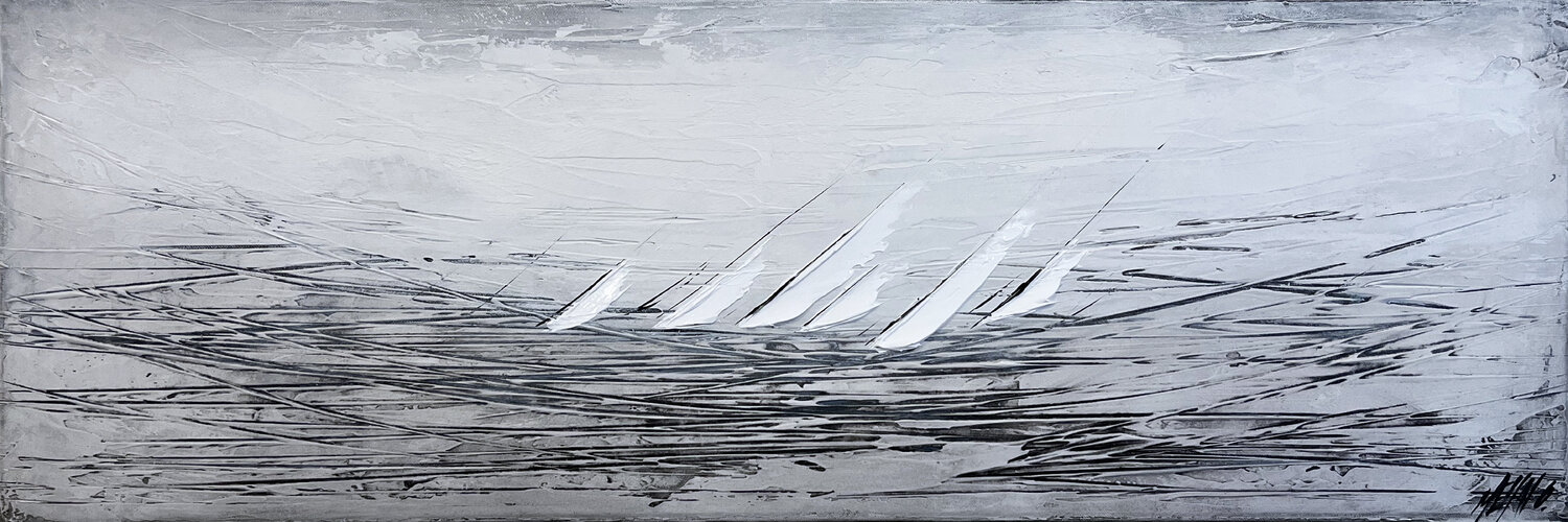 Régate blanche... (2022) Olivier Messas