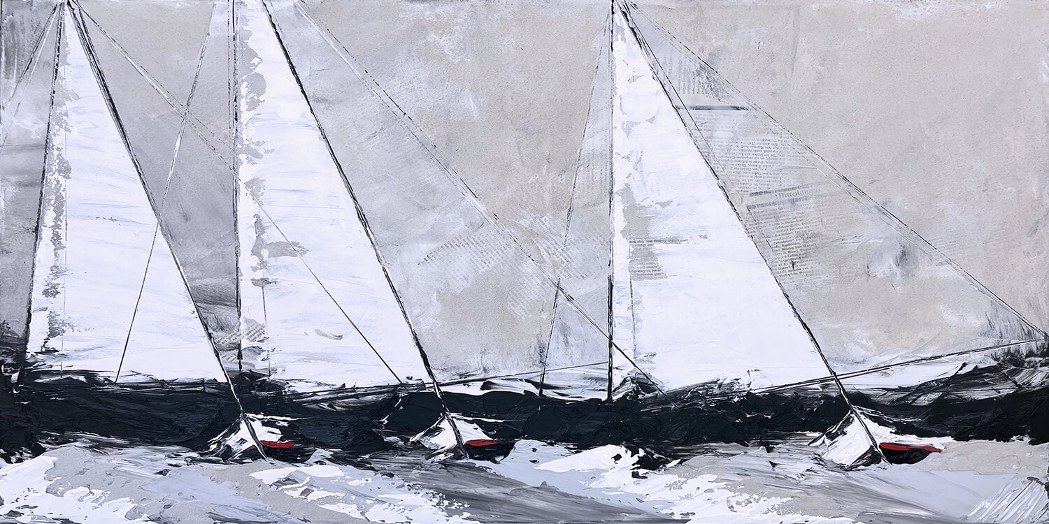 Jour de régate.. (2022) Olivier Messas