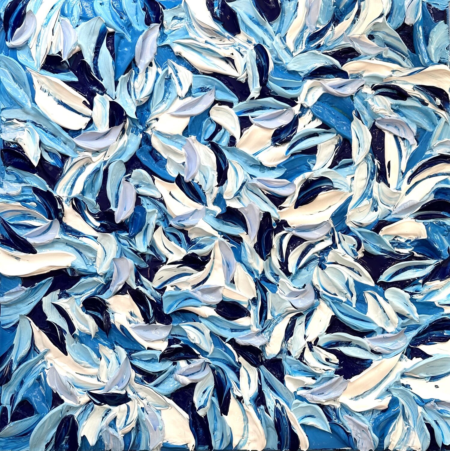 Vibration bleue.. (Expression libre 2022) Olivier Messas