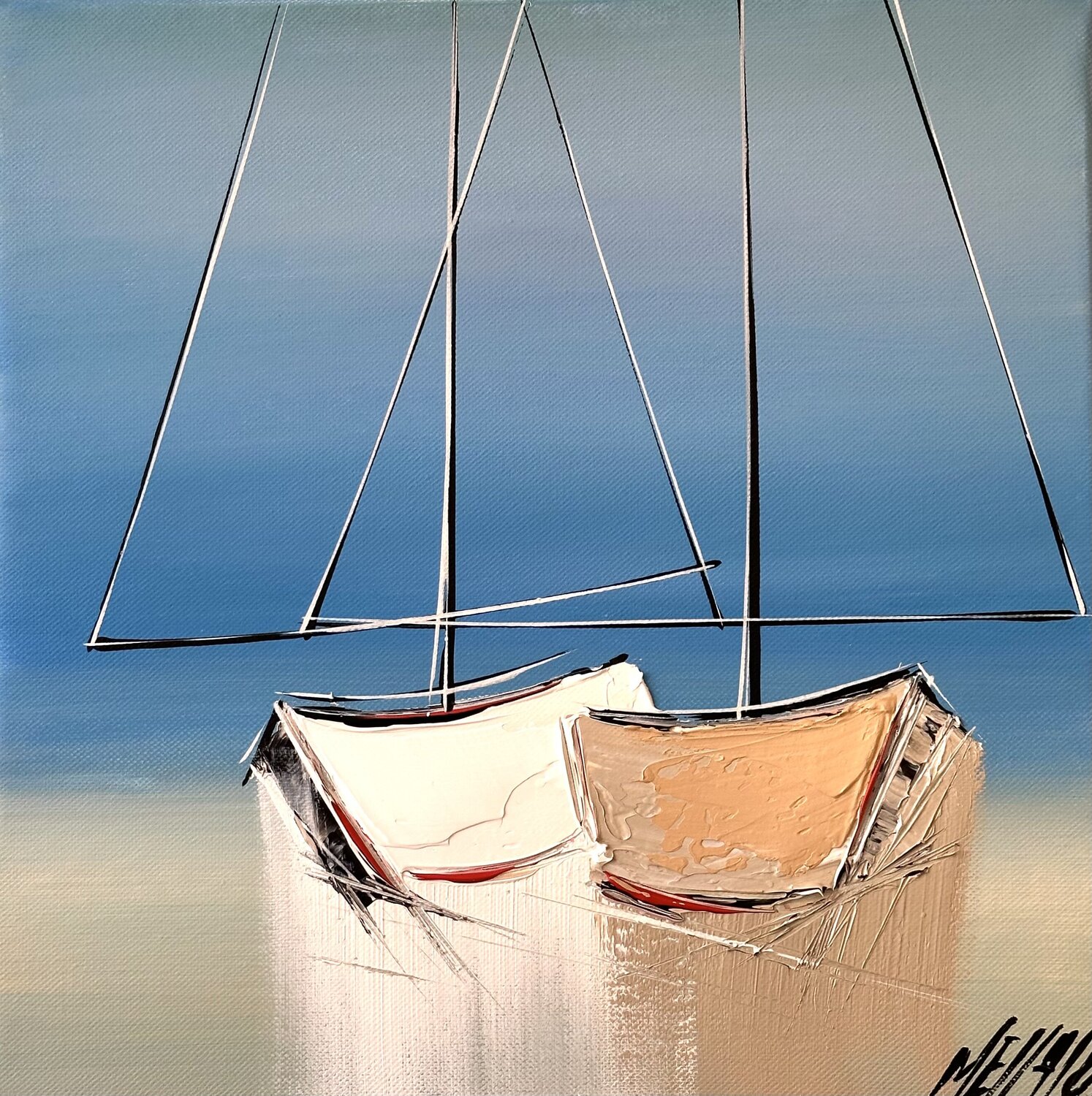 Juste à deux... (ESPRIT VOILE 2023) Olivier Messas