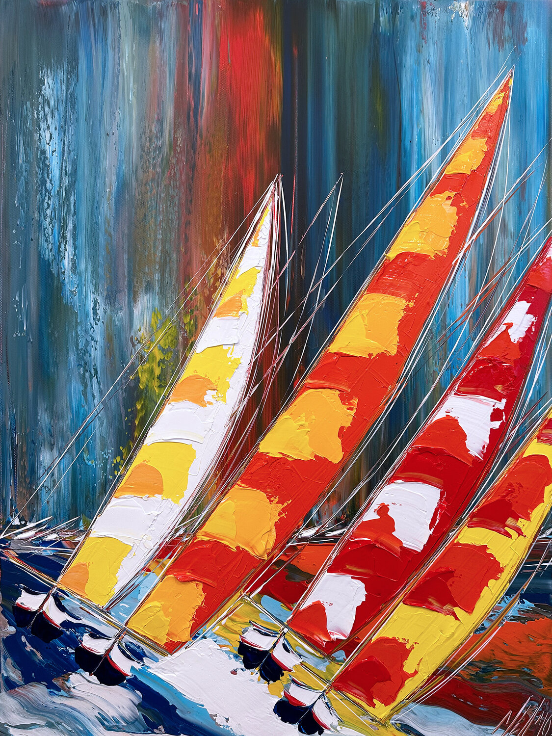 Couleurs en mer... (ESPRIT VOILE 2024) Olivier Messas