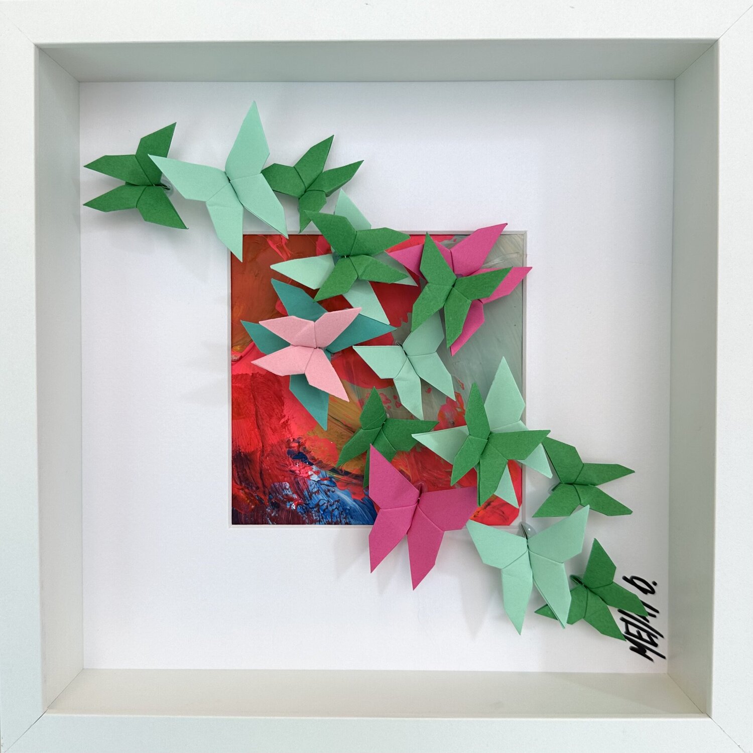 Un nouveau souffle... (ORIGAMI 2024) Olivier Messas Opera su carta in vendita