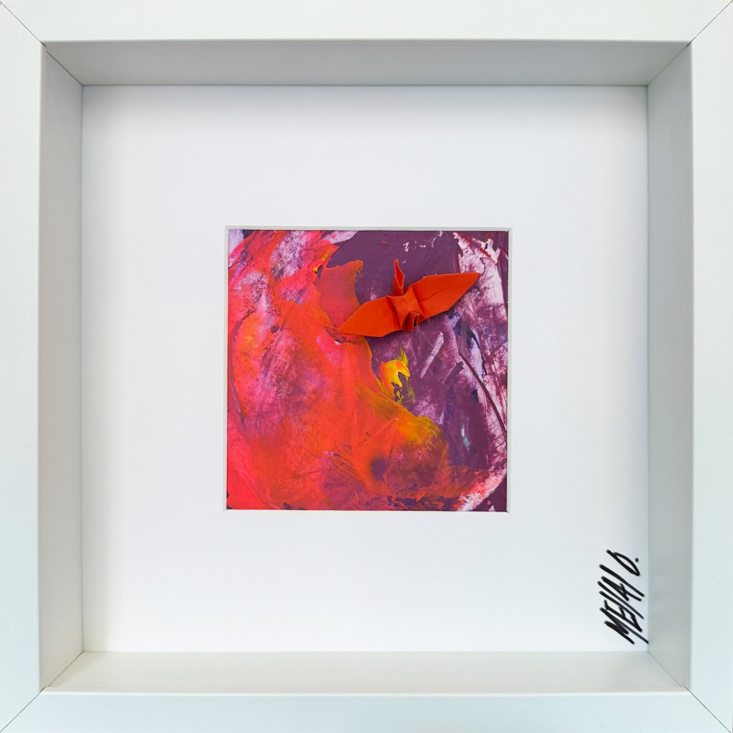 L'oiseau rouge... (ORIGAMI 2024) Olivier Messas